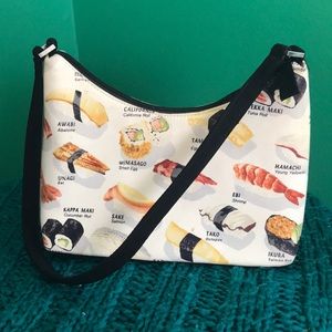 Sushi Print Purse